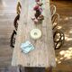 Antique solid wood farmhouse table