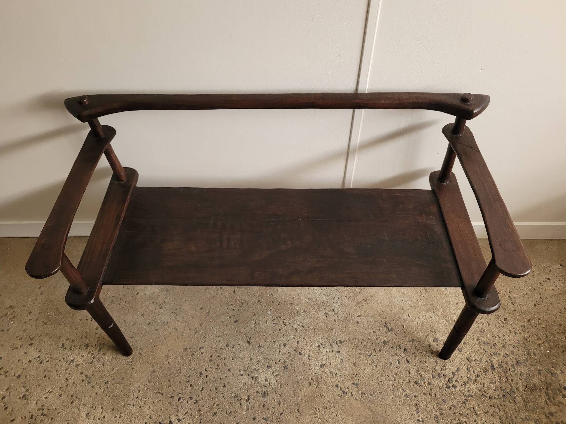 Banc brutaliste début XXème