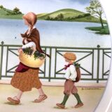 Villeroy et Boch collection plate - Autumn Season - Sabine Chennevière