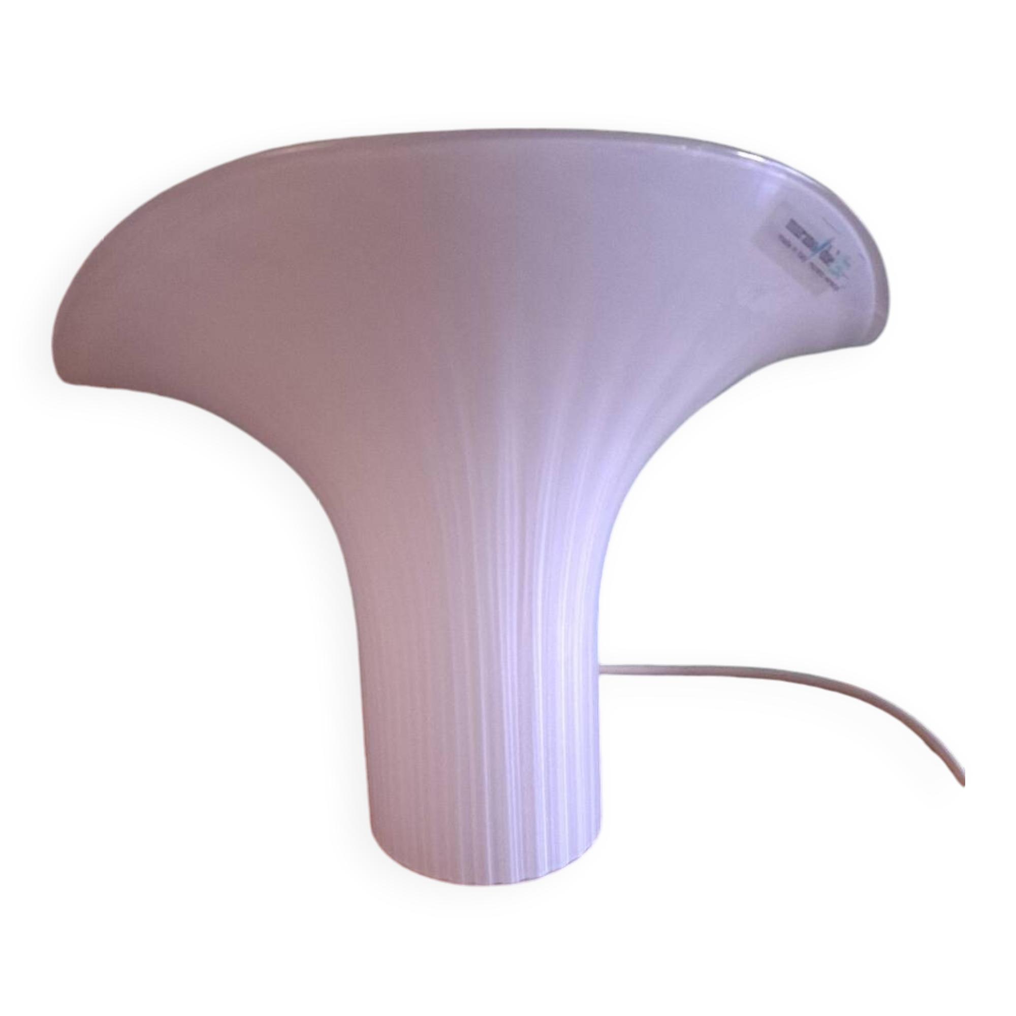 Lampe années 80'S en verre soufflé Murano