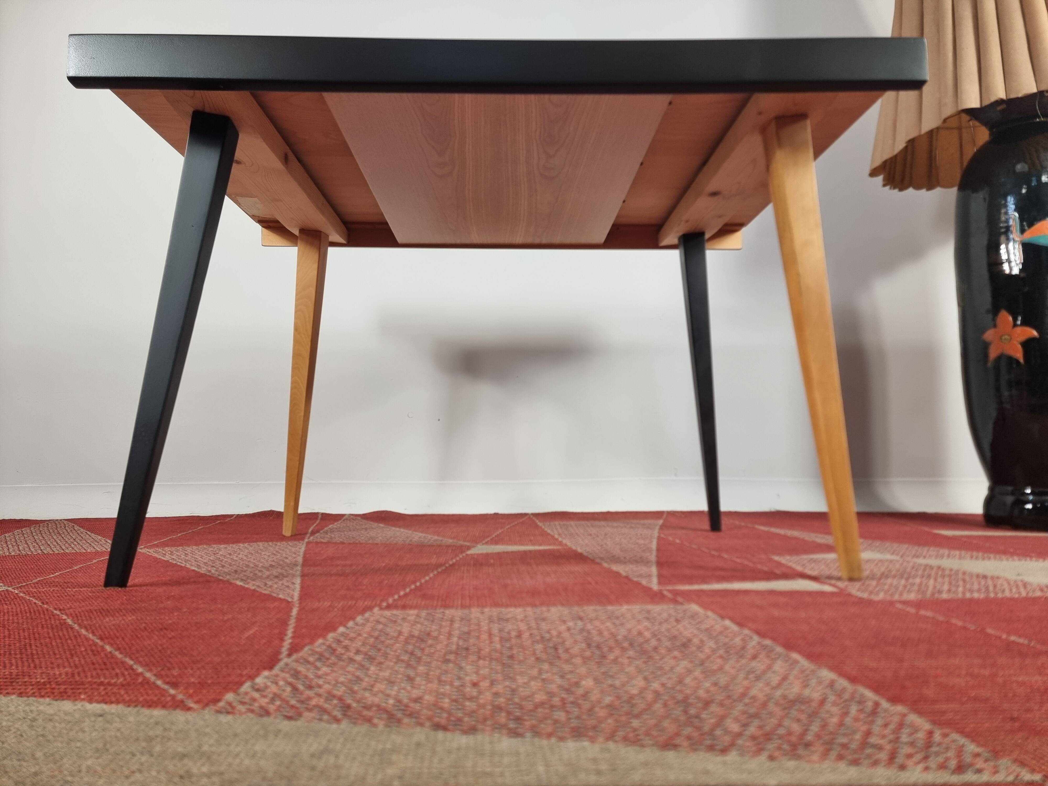 Vintage Dining Table in Ash, 1970s