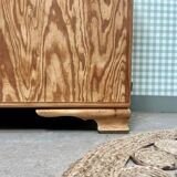 Mado buffet in restored pitch pine