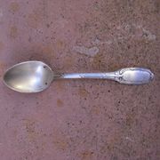 Series of six small spoons.