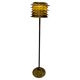 Brass floor lamp designed in the mid-century by Kari Ruokonen for Lynx Finland.