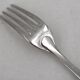 Christofle acier berry, 9 dessert forks, 17 cm in excellent condition.