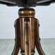 Art Deco Adjustable Piano Stool by Fischel, Czechoslovakia 1930s