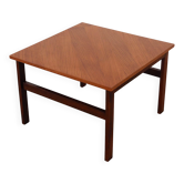 Table basse danoise en acajou, années 1970