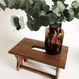 Tabouret de ferme ancien bois