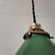 Enamelled sheet metal cone suspension