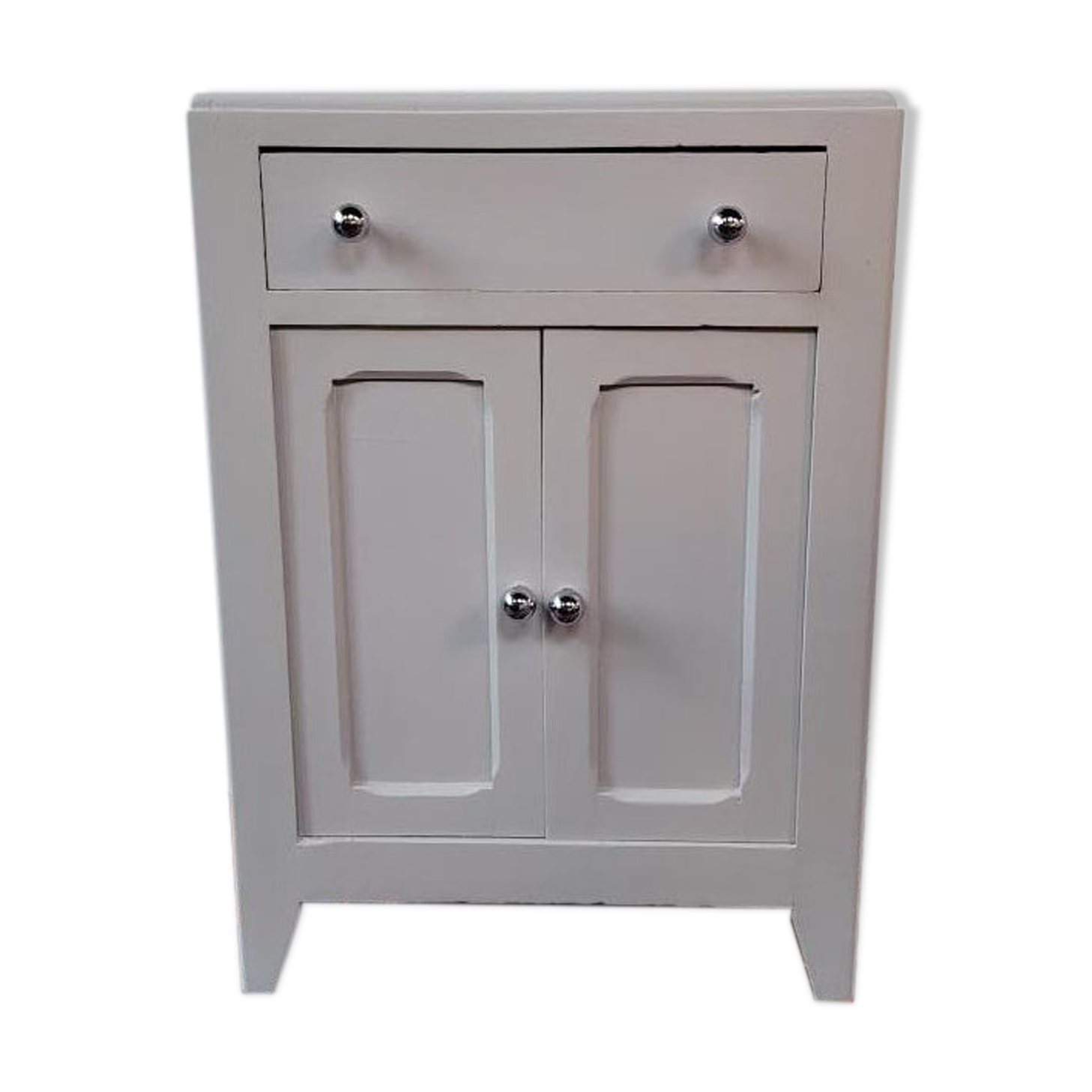 Parisian buffet, 50s, painted in gray