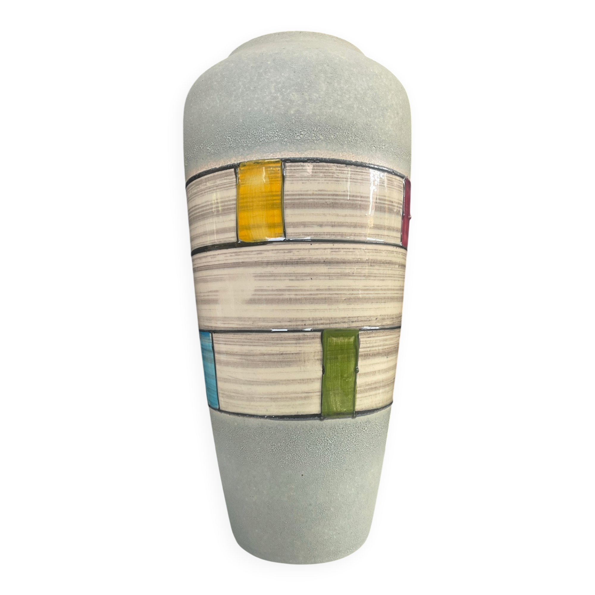 Ceramic vase from West Germany from the 60s-70s.