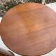 Pair of wooden swivel stools