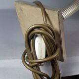 Ancienne lampe style Louis XVI bronze à poser + abat-jour 69 cm S 806