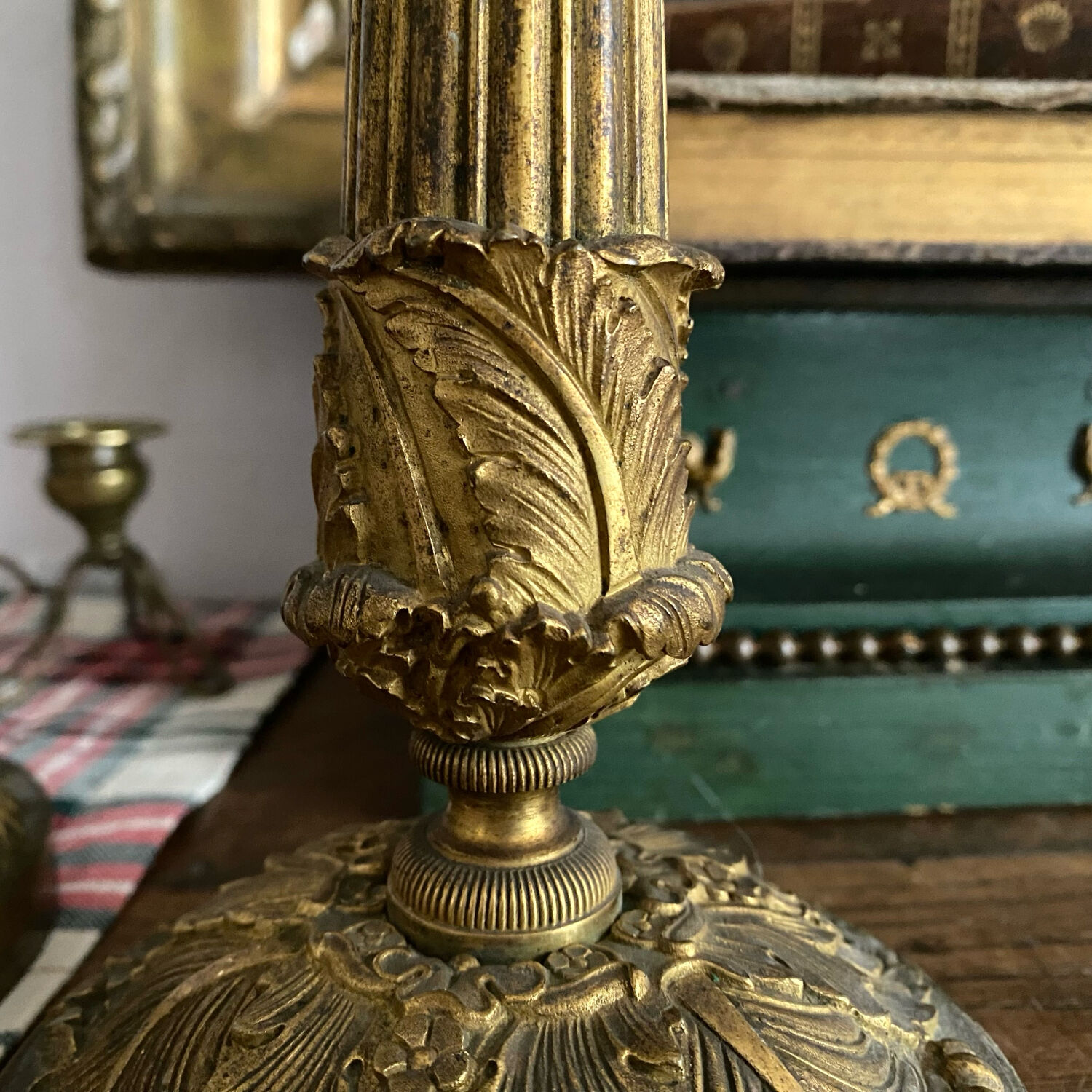 Pair of 19th-century candlesticks