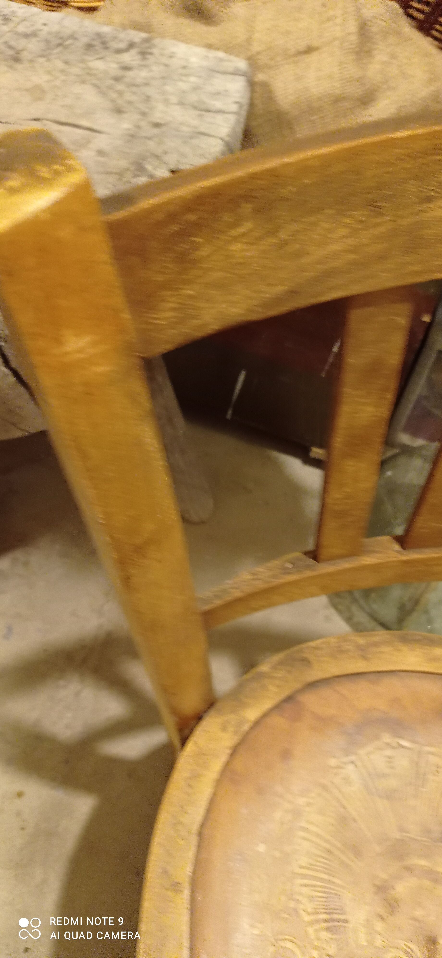 Antique bistro chair