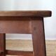 Country stool in old wood