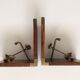 Greenhouse books teak and brass marine anchor