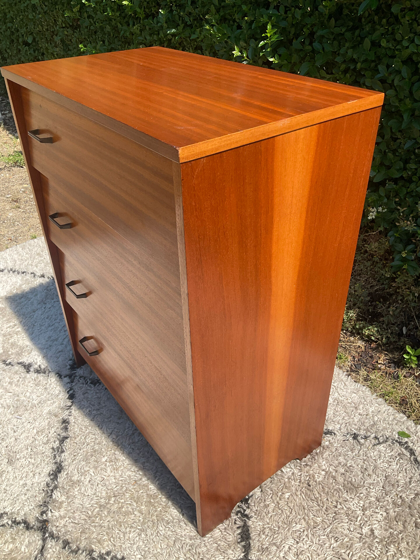 Vintage shoe cabinet from the 1970s.
