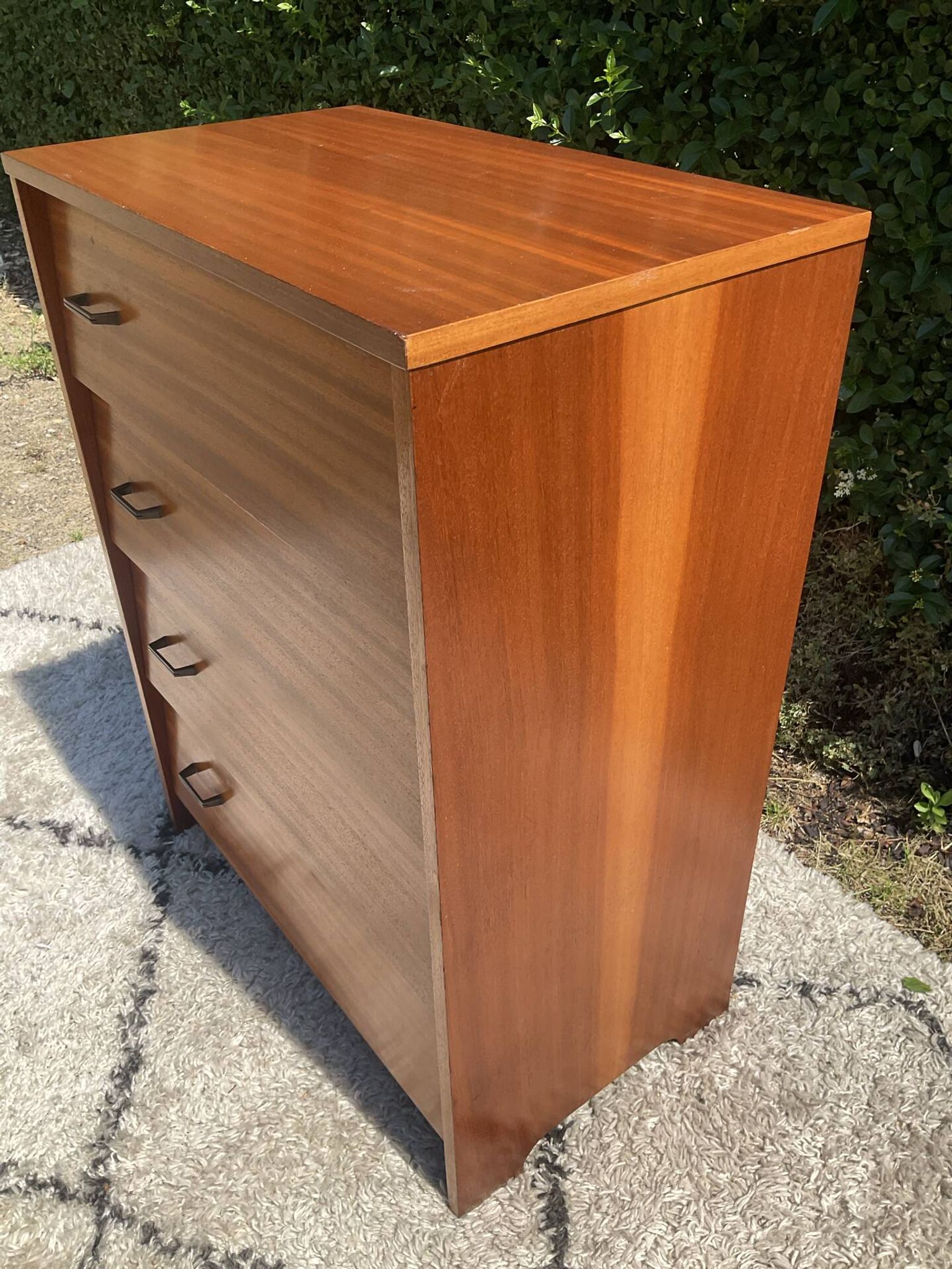 Vintage shoe cabinet from the 1970s.