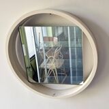 White ‘DZ84’ mirror by Benno Premsela for ‘t Spectrum, The Netherlands 1950's