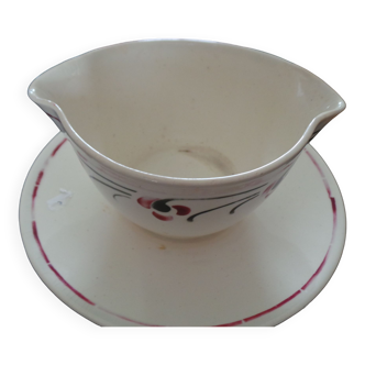 Saucier ancien porcelaine