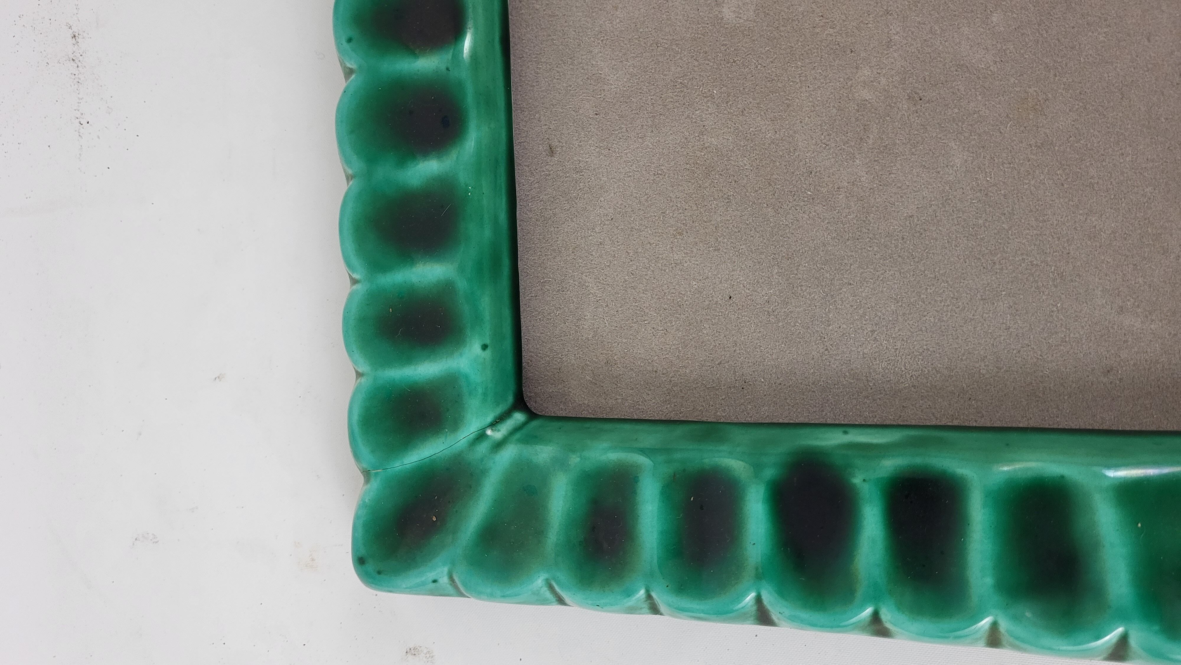 Vintage ceramic frame