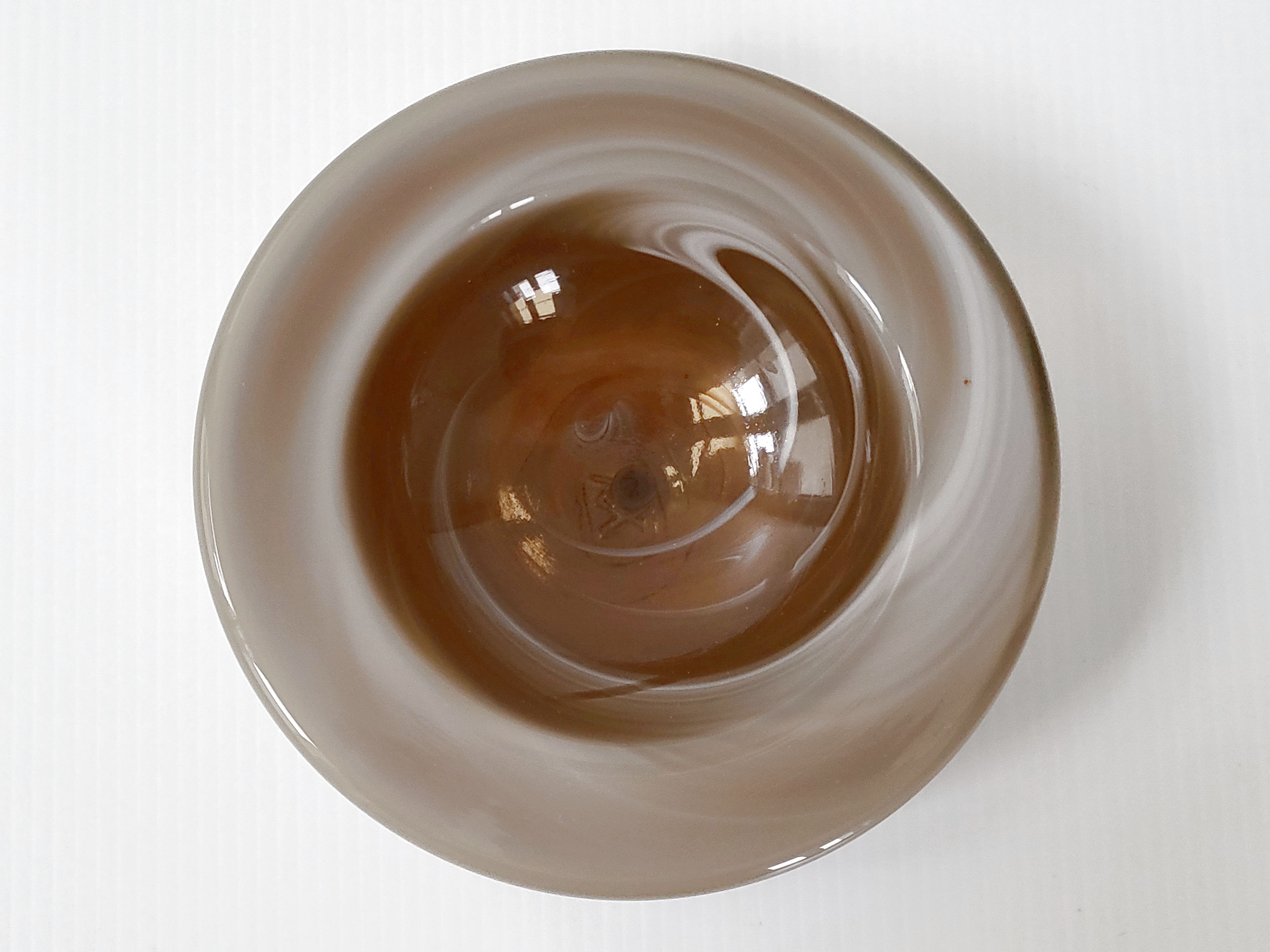 Vintage ashtray in glass paste Moorish Old 1960