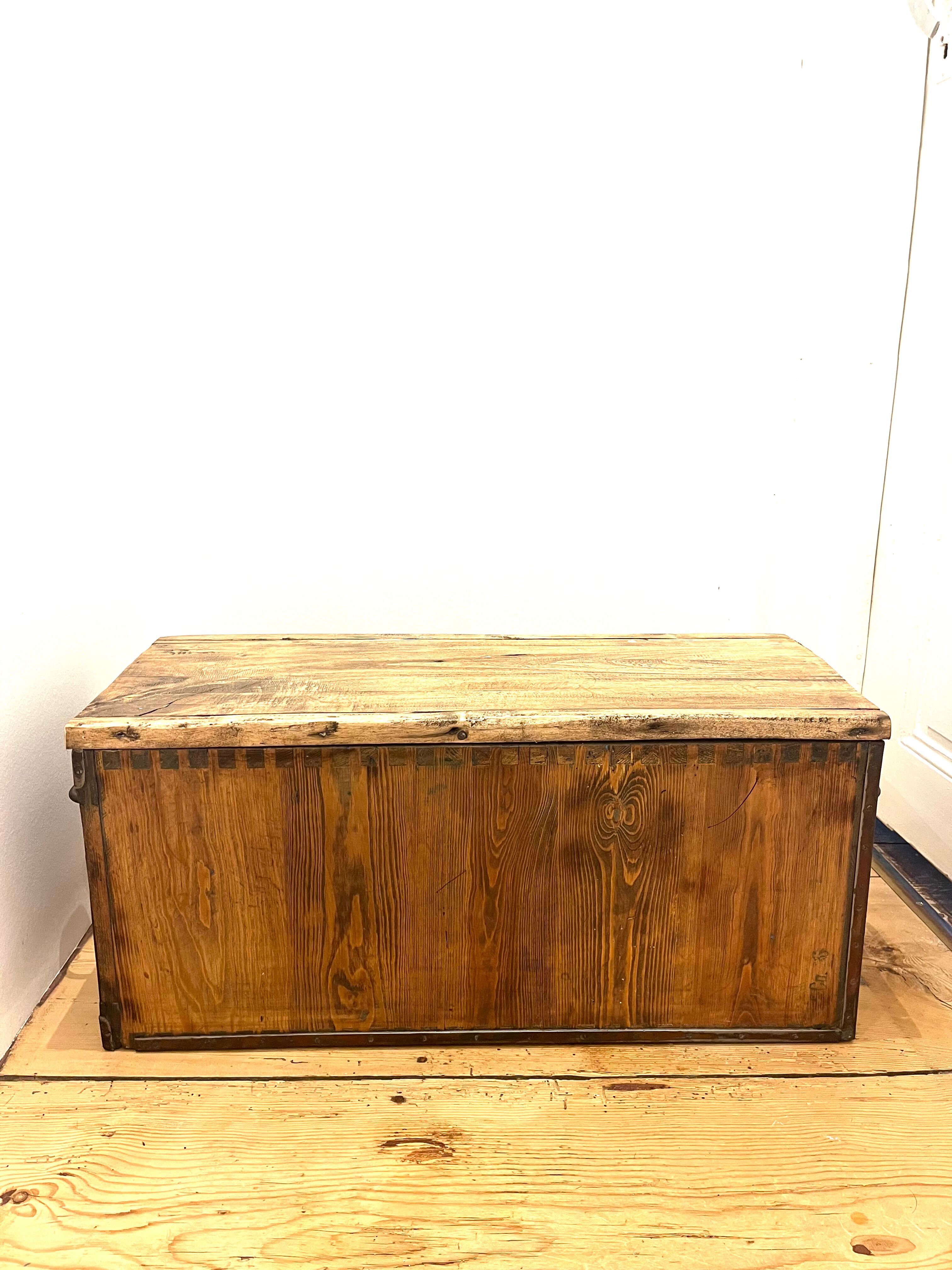 Wooden chest