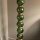 Lampadaire vintage en corde et boules de verre