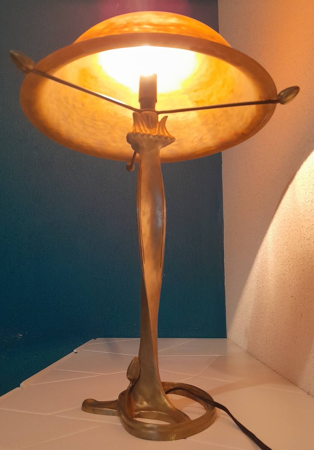 Muller Brother Lunéville Lamp 1930