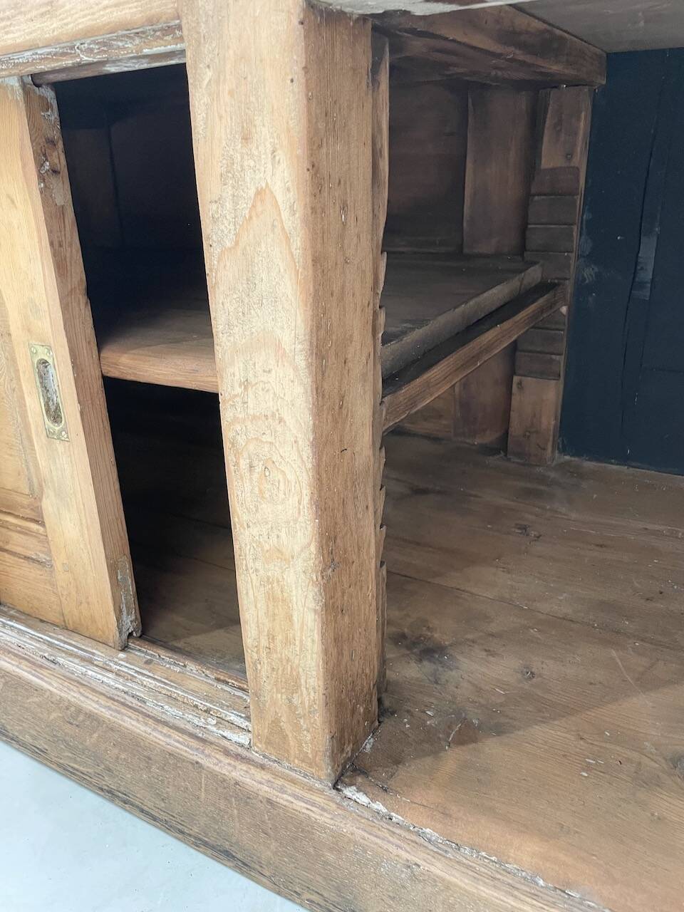 XXL oak and pine counter 350cm