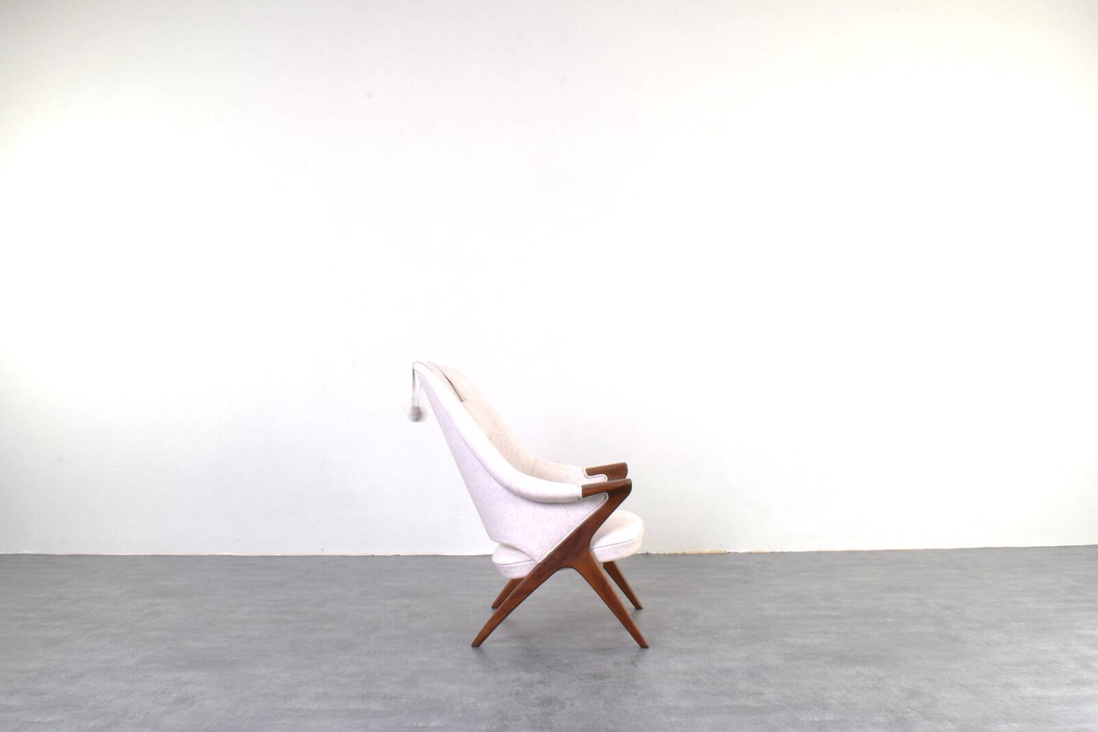 Mid-Century Teak Bravo Chair by Sigurd Ressell for Hjellegjerde Møbelfabrik