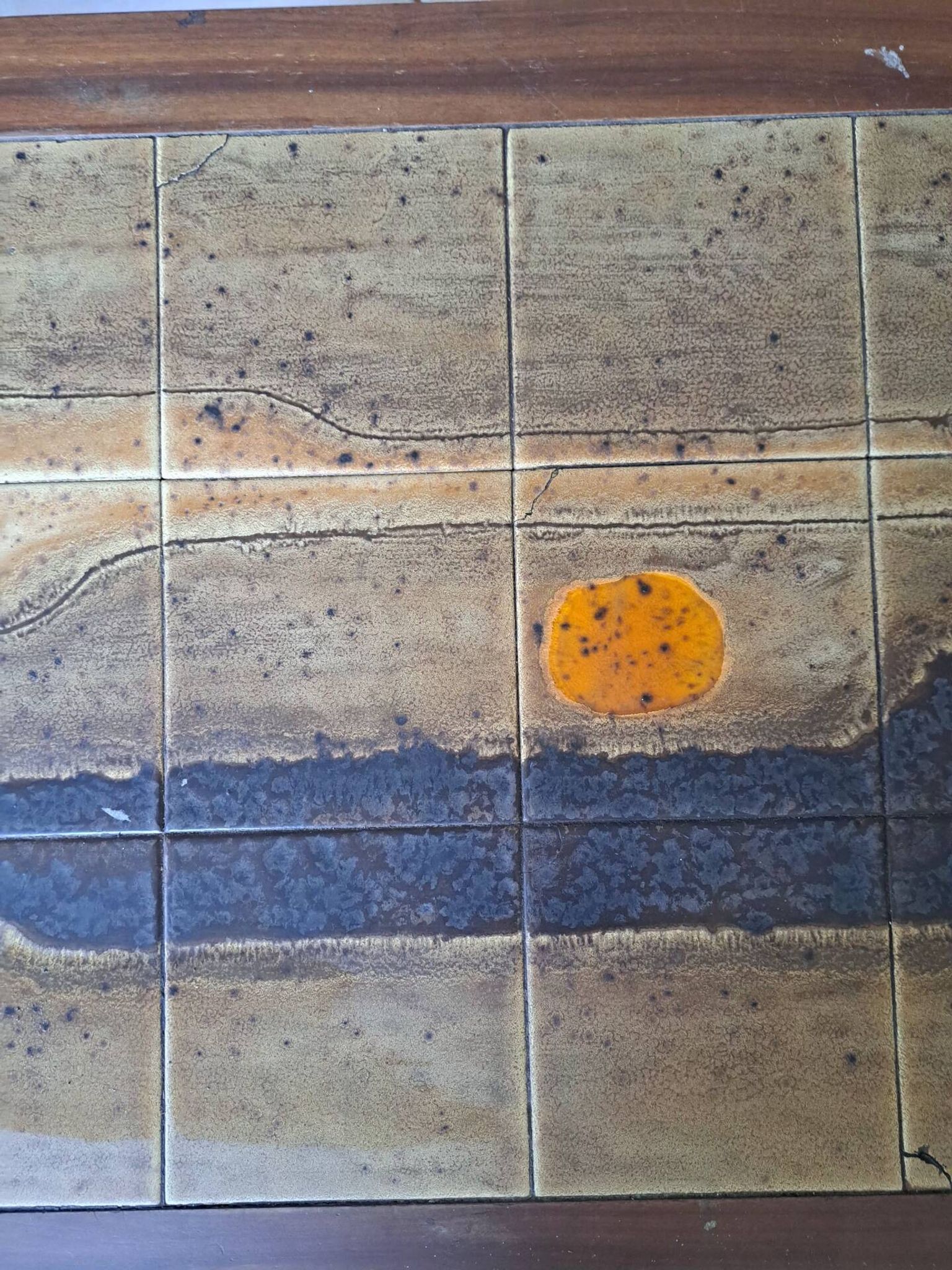 Table basse vintage ,année 1960. Jean D'Asti.
