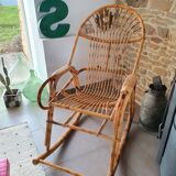 Rattan rocking chair