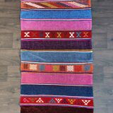 Moroccan berber carpet 75x240 cm