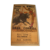 Bullfight 1983 poster