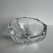 Octagonal glass cup D: 11,5cm