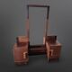 Amsterdam school vanity by 't Woonhuys Amsterdam, Netherlands 1920s