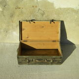 Old military trunk