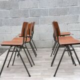 Set of 6 vintage Marko chairs