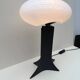 "mikos" lamp by diego chilo for sirrah in plastic and opaline, 1992