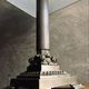 Empire style lamp - Bronze and gilded brass