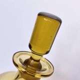 Amber Blown Glass Carafe