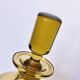 Amber Blown Glass Carafe