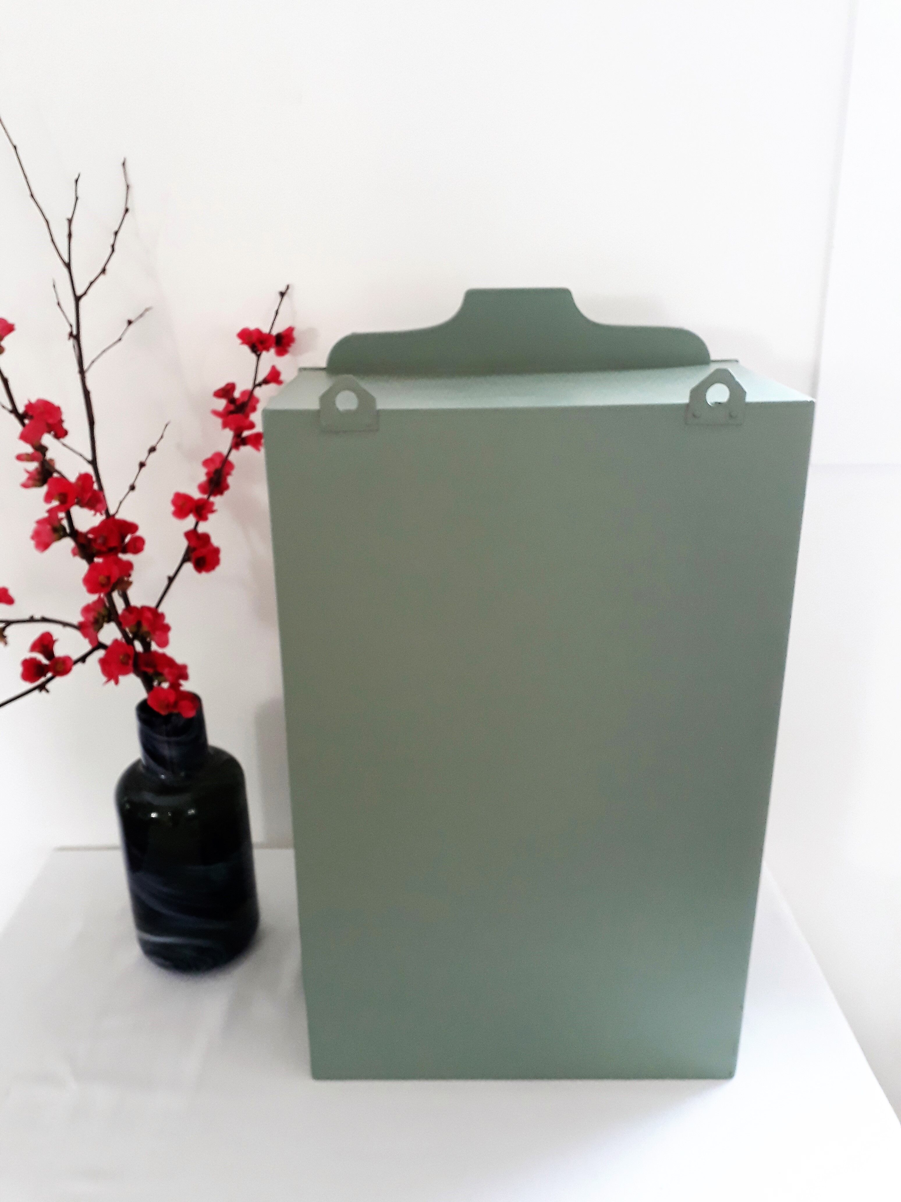 Medicine cabinet wall vintage 50's revisited Green