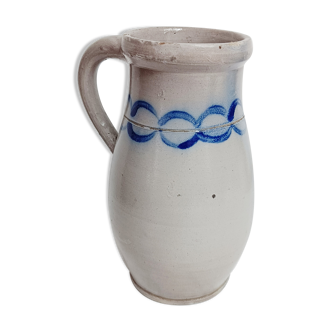 Pitcher, blue sandstone vase