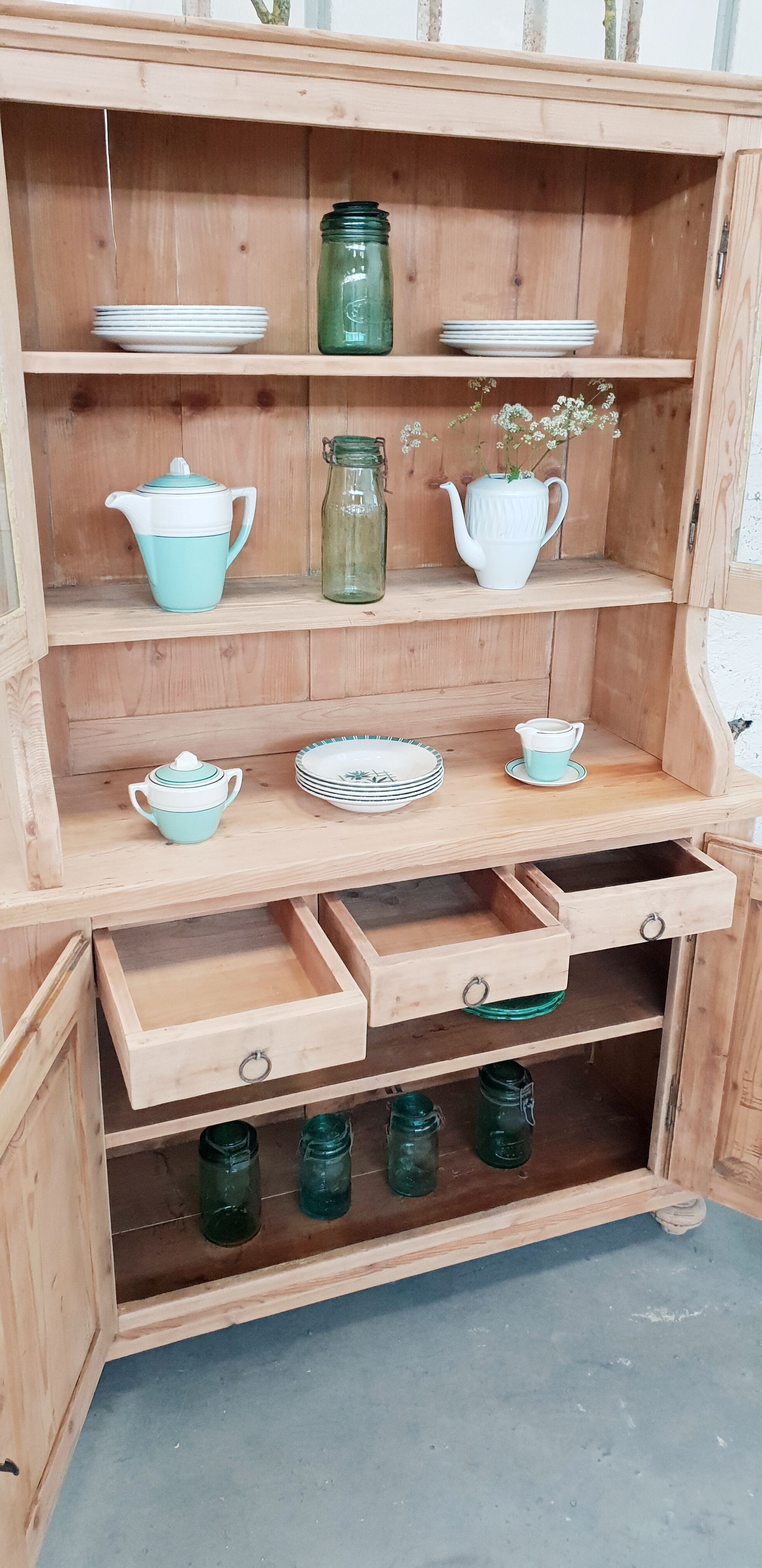 Buffet dresser 2 body old