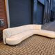 de Sede 1064 (lounge) sofa in Select 2413 snow by Hugo de Ruiter