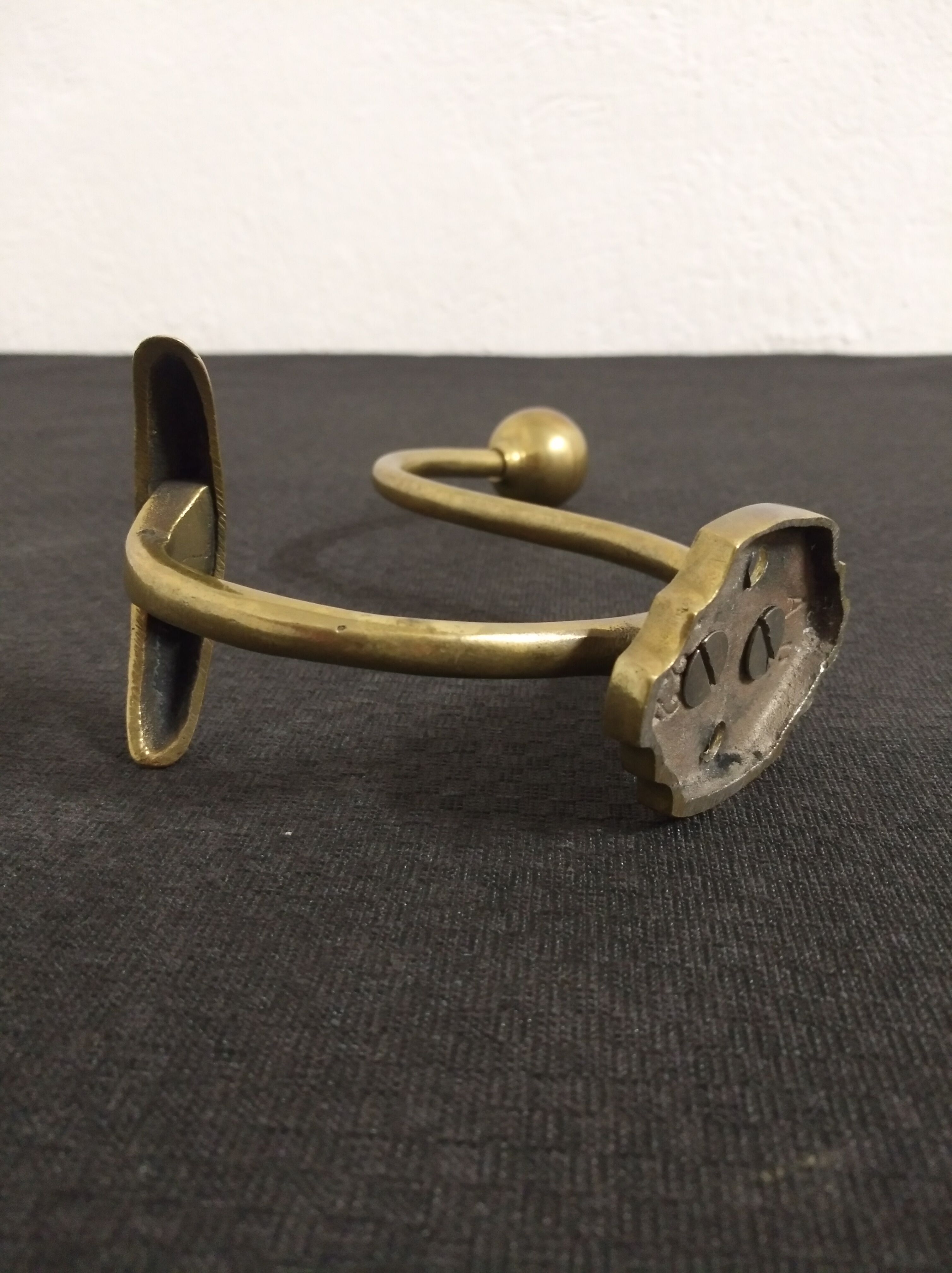 Bronze patère late 19th century