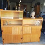 Asymmetrical Scandinavian vintage library